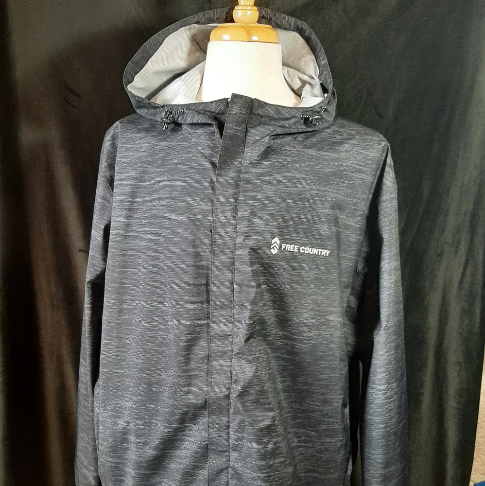 Mens Free Country Hydro Lite Spectator Rain Jacket Size XXL